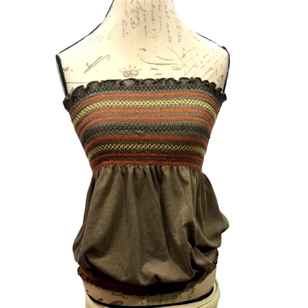 Miss Bisou Tan Tube Top Size XL